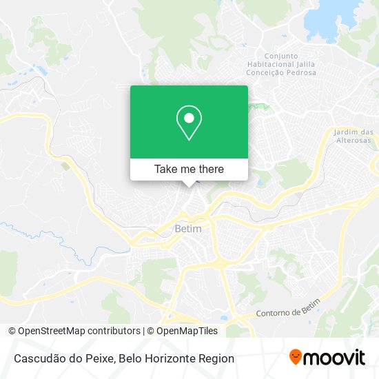 Cascudão do Peixe map