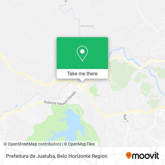 Mapa Prefeitura de Juatuba