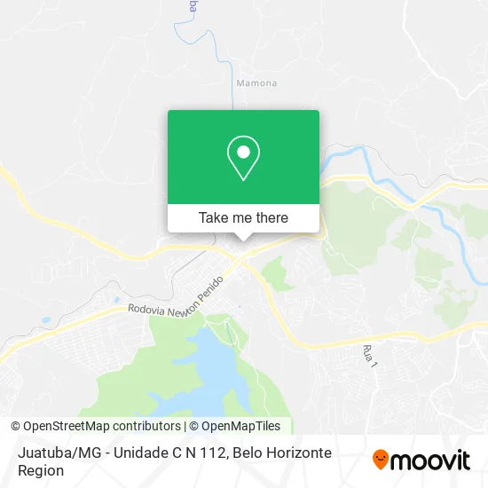 Juatuba/MG - Unidade C N 112 map