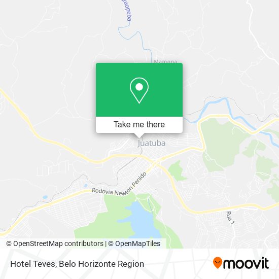 Hotel Teves map