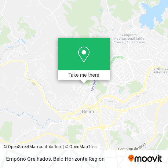 Empório Grelhados map