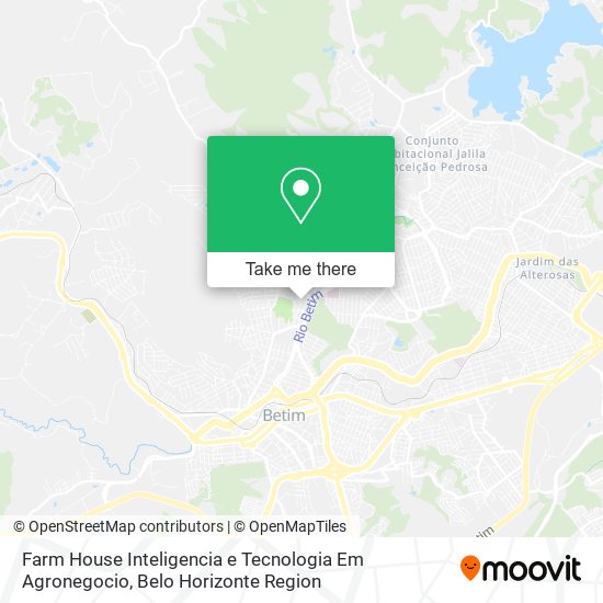 Mapa Farm House Inteligencia e Tecnologia Em Agronegocio