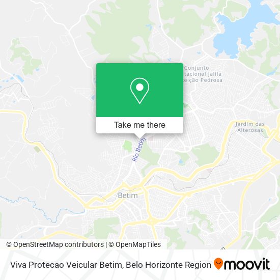 Mapa Viva Protecao Veicular Betim