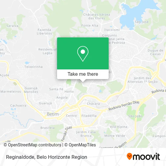 Reginaldode map
