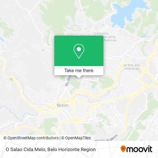 O Salao Cida Melo map