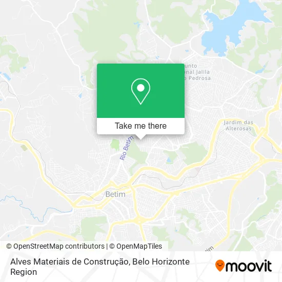 Alves Materiais de Construção map
