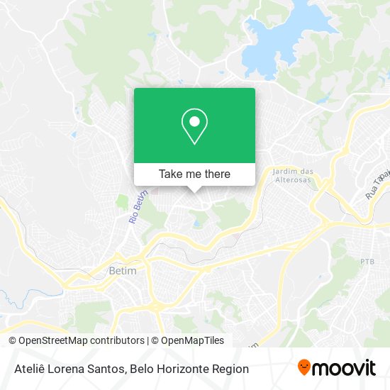 Ateliê Lorena Santos map