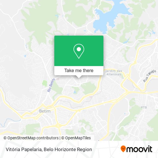 Vitória Papelaria map