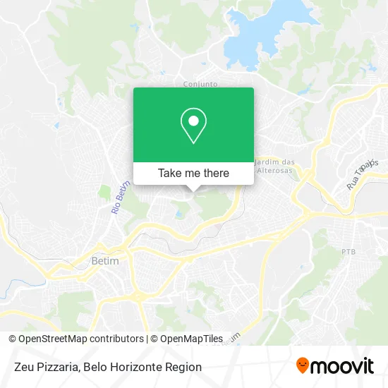 Zeu Pizzaria map