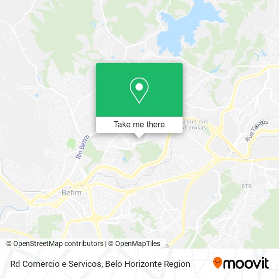 Rd Comercio e Servicos map