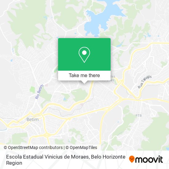 Escola Estadual Vinicius de Moraes map