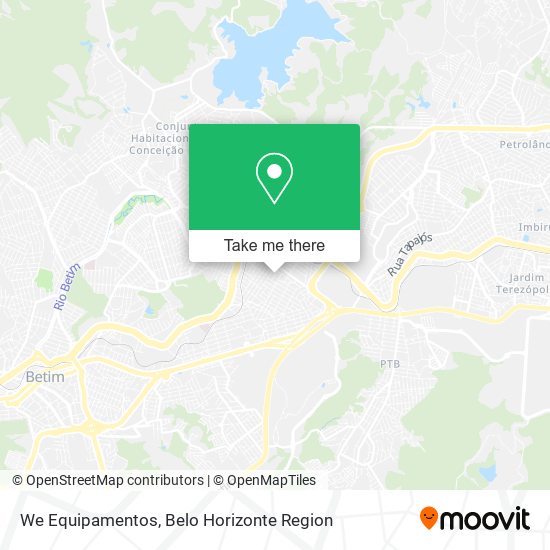 We Equipamentos map
