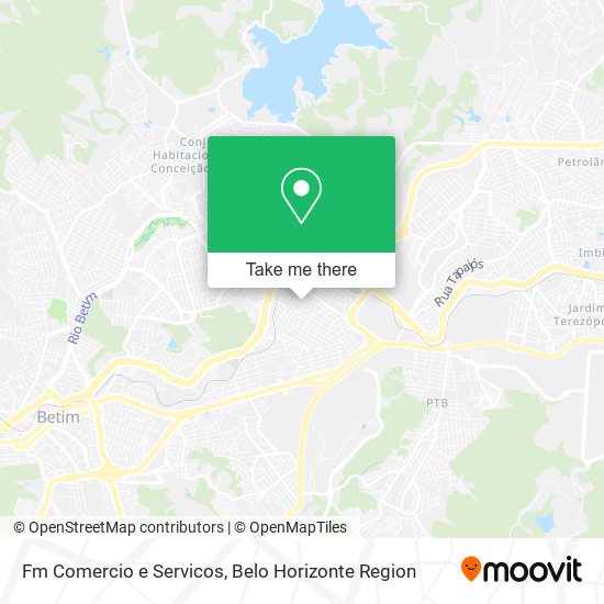 Fm Comercio e Servicos map