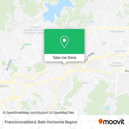 Franciscovaldeird map