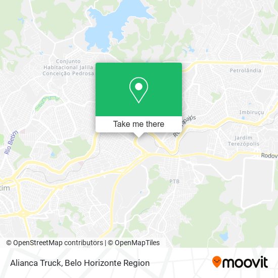 Alianca Truck map