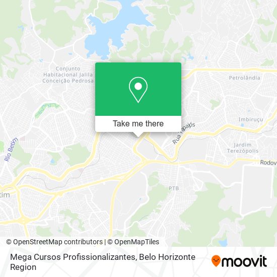 Mega Cursos Profissionalizantes map