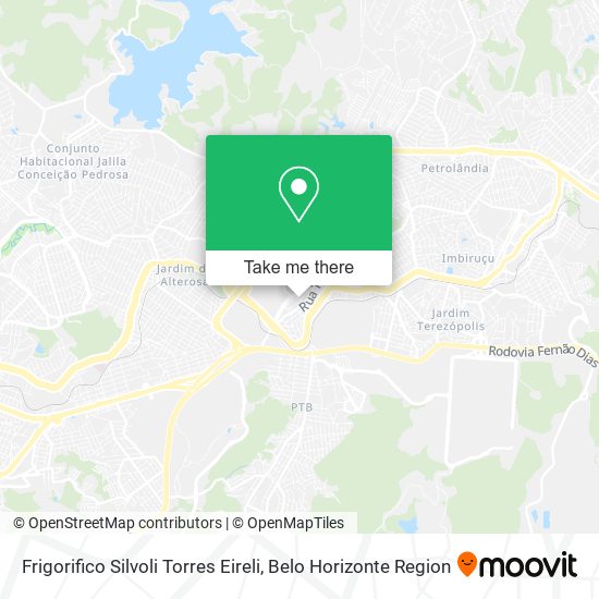 Frigorifico Silvoli Torres Eireli map