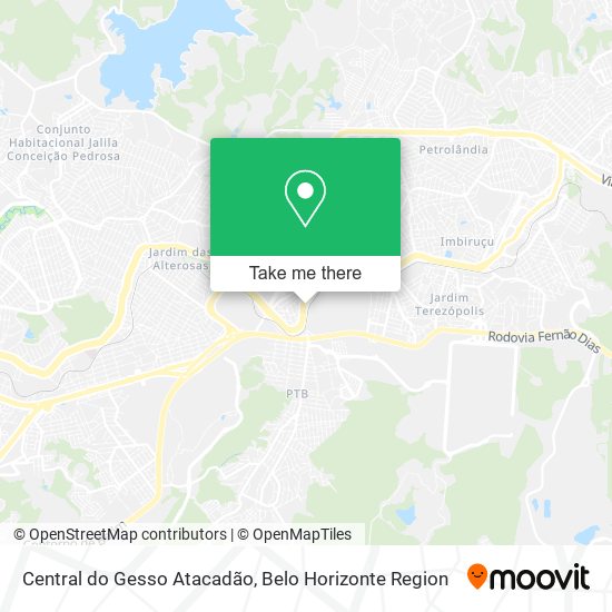 Central do Gesso Atacadão map