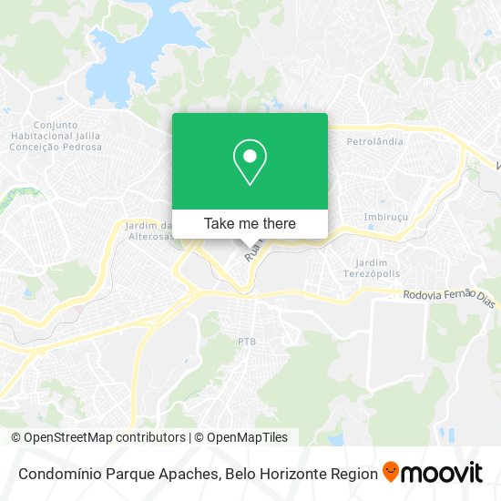 Condomínio Parque Apaches map