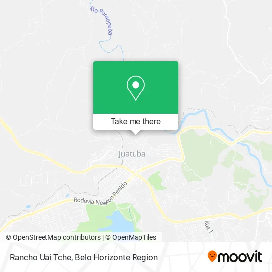 Rancho Uai Tche map