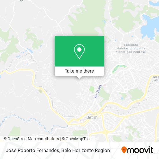 José Roberto Fernandes map
