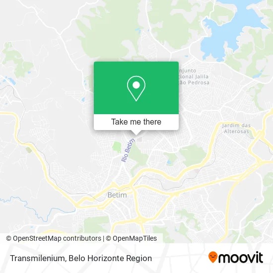 Transmilenium map