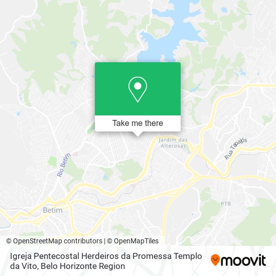 Igreja Pentecostal Herdeiros da Promessa Templo da Vito map