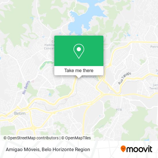 Amigao Móveis map
