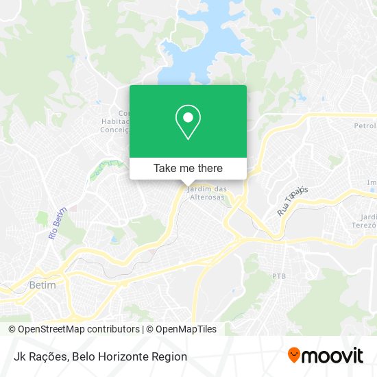 Jk Rações map