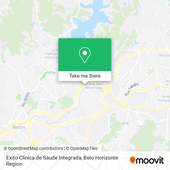 Exito Clinica de Saude Integrada map
