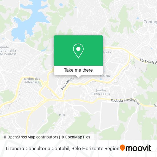 Lizandro Consultoria Contabil map