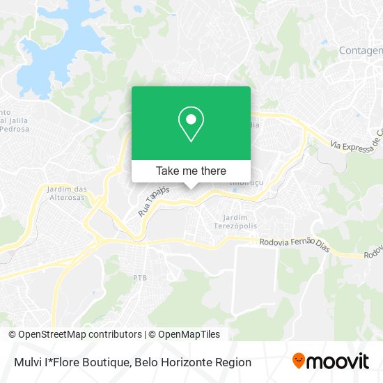 Mulvi I*Flore Boutique map