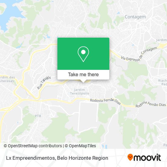 Lx Empreendimentos map