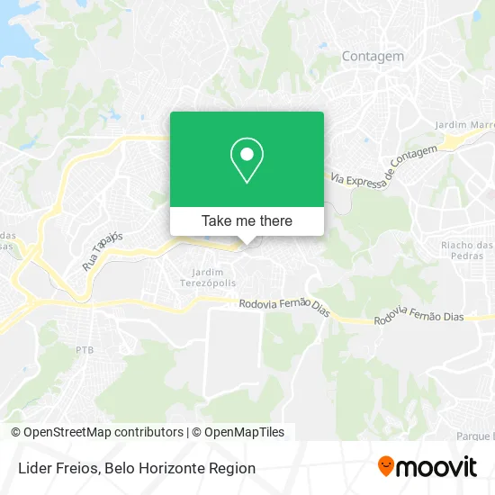 Lider Freios map