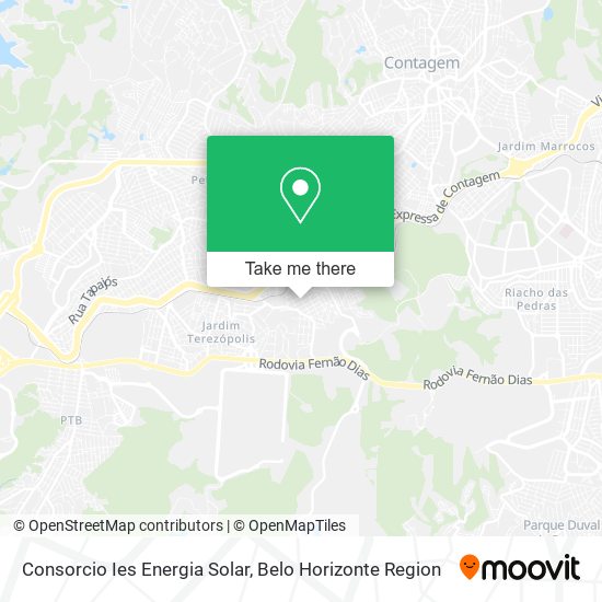 Consorcio Ies Energia Solar map