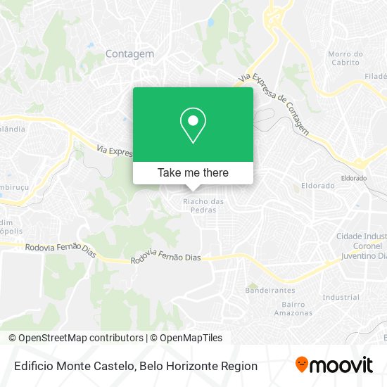 Edificio Monte Castelo map