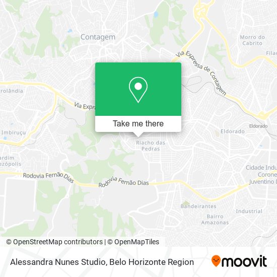Alessandra Nunes Studio map