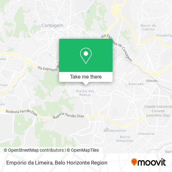 Empório da Limeira map