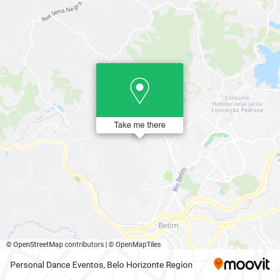Personal Dance Eventos map