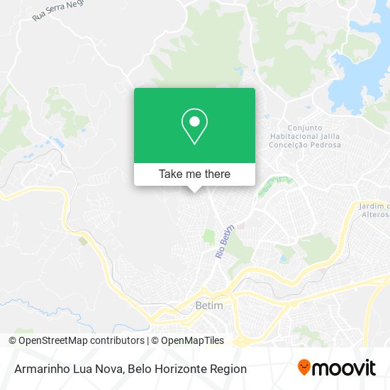 Armarinho Lua Nova map