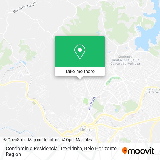 Mapa Condominio Residencial Texeirinha