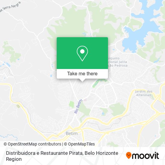 Distribuidora e Restaurante Pirata map