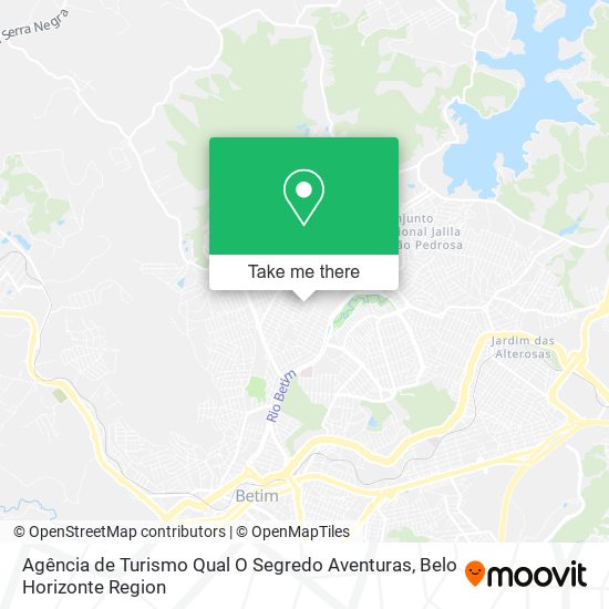 Agência de Turismo Qual O Segredo Aventuras map