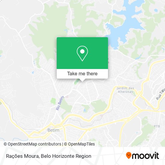 Rações Moura map