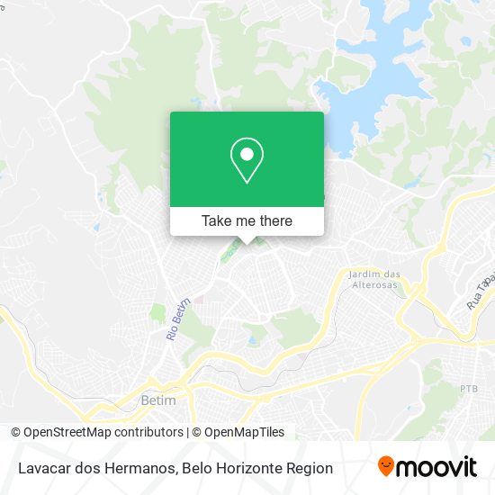 Lavacar dos Hermanos map