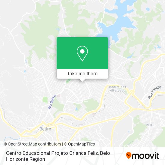 Centro Educacional Projeto Crianca Feliz map