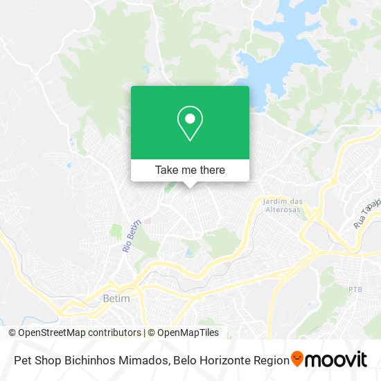 Pet Shop Bichinhos Mimados map