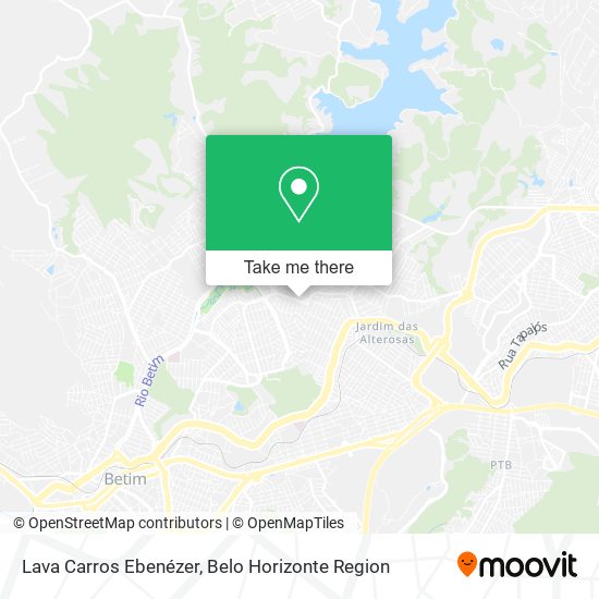 Lava Carros Ebenézer map