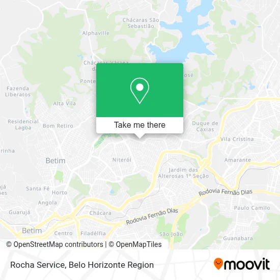 Rocha Service map
