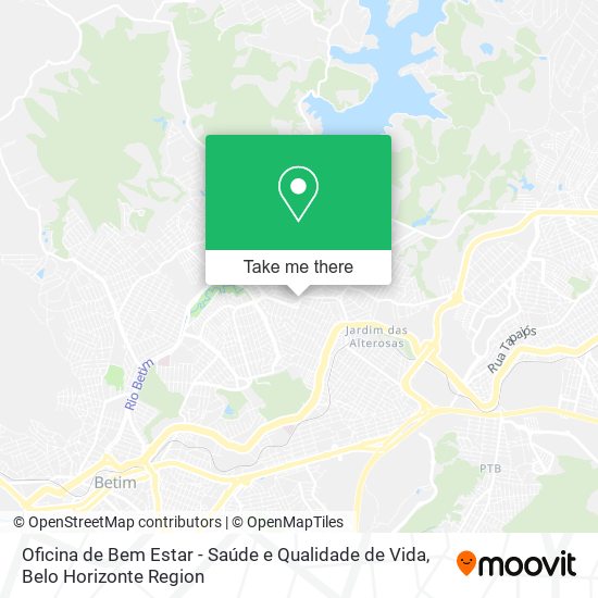 Mapa Oficina de Bem Estar - Saúde e Qualidade de Vida